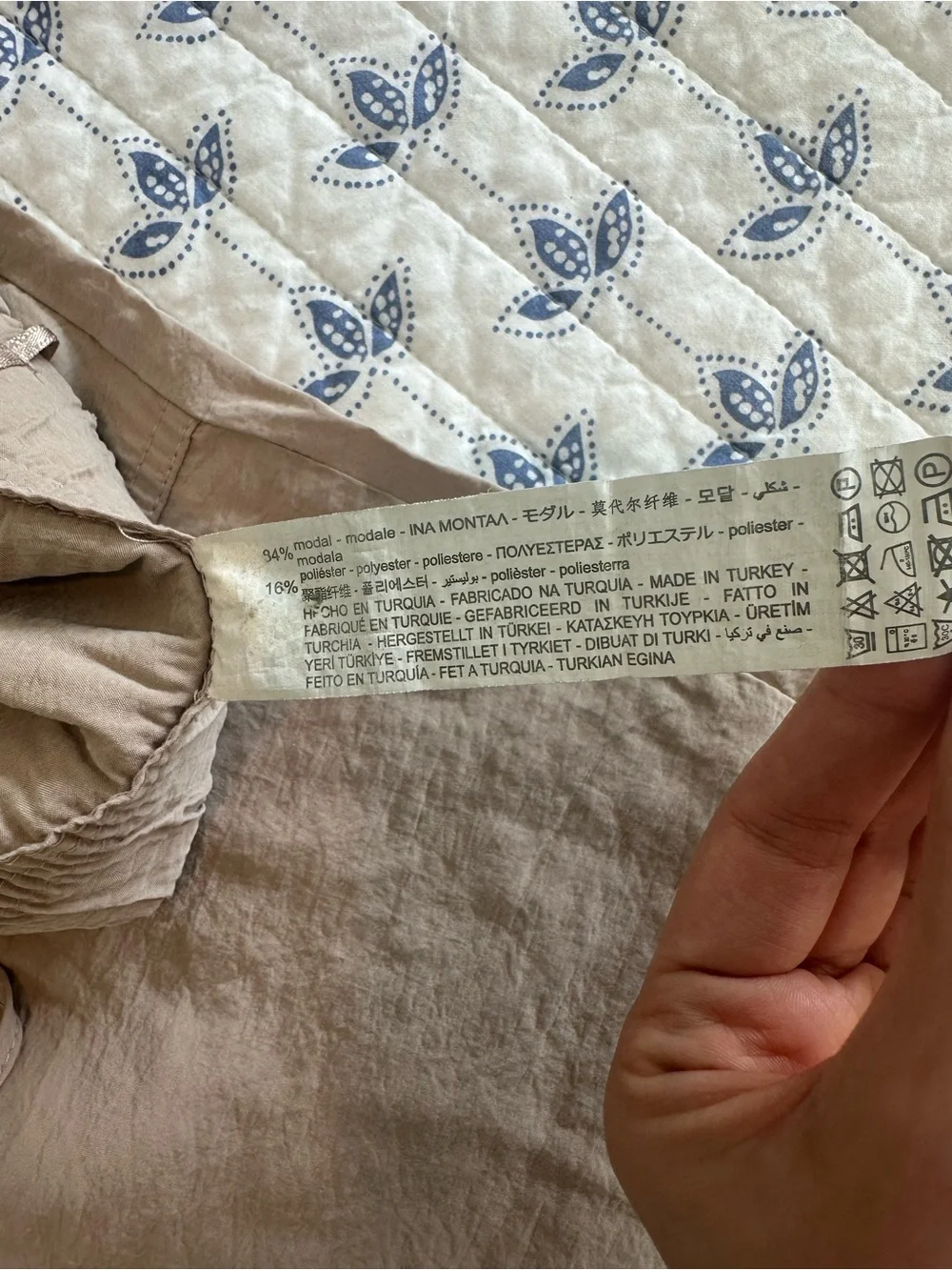 Zara Woman’s Drawstring Pants In Beige